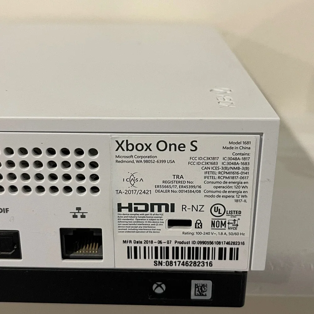 Microsoft xbox one